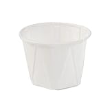 GREENBOX 250 St. kleine Schälchen für Dips, Saucen, Fingerfood, Marmelade I Mini Portionsbecher 30 ml rund weiß I Party Portionsschälchen Papierbecher mit Biobeschichtung 100% biologisch abbaubar
