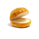 Mr.Dobelina Sesam-Kartoffelbrötchen, 3er Pack 4 weiche Brötchen mit Sesam, weich und schmackhaft, laktosefrei, ideal für American Burger, Smash Burgers und kreative Rezepte