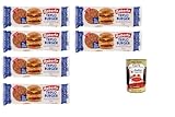 Italian Gourmet Burgerbrötchen mit Sesam 6×240 g (originale italienische Hamburger Buns, weich & luftig, ideal für Grill & Party) + Italian Gourmet Polpa