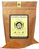 UNCLE SPICE® Carolina Reaper Pulver - 50g schärfste Chili der Welt fein gemahlen in Premiumqualität - GRINGO KILLER - Chilischoten in Pulver, Chilipulver - 1.5 Mio Scoville - EXTREM SCHARF