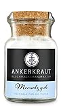 Ankerkraut Meersalz grob, Speisesalz, grobkörniges Meersalz, 170g im Korkenglas