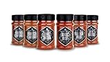 Ankerkraut BBQ Rub Set mit 6 Streuern - das perfekte Set für den Viel-Griller, Grill-Gewürze mit Geschmack & Aroma