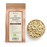 Kamelur 1kg BIO Cashewkerne Rohkost - Ganze Cashew Nüsse, unbehandelt und ohne Zusätze aus kontrolliert biologischem Anbau