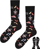 TODO Lustige Grill Socken Herren 43-46, Griller Socken mit Grill Geschenk Barbeque BBQ Grillen 43-46