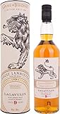 Lagavulin 9 Jahre Single Malt Scotch Whisky - Haus Lannister Game of Thrones Limitierte Edition (1 x 0.7 l)