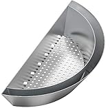 Onlyfire Smokereinsatz Kohle-Brennstoff Halter für Weber 57cm Kugelgrills, Edelstahl Kohlekorb mit Wasserreservoir, Kohlebehälter, Holzkohlekörbe, Smoker Einsatz Räuchereinsatz Kugelsmoker