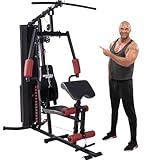 Miweba Sports Kraftstation MK500 | 60 kg Gewichte - Fitnessgeräte für Zuhause - Fitness - Heimtrainer - Bauchtrainer - Hometrainer - Butterfly - Bodybuilding - Krafttraining - Homegym - Fitnessstation