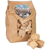 FIXKRAFT Kaminanzünder Würfel 1KG Holz Anzünder für Kamin Ofen Grill Anzündwürfel als Feuerstarter Ofenanzünder Anzündhilfe Anfeuerhilfe im Vorratspack