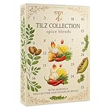 Gewürz-Adventskalender 2025 – 24 Gourmet-Gewürzmischungen, Gewürz-Geschenkset | Gewürzmischung für Salat, Gemüse, Rindfleisch, Hähnchen, BBQ Rub | Weihnachtsgeschenke für Männer und Frauen