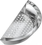 Onlyfire Smokereinsatz Kohle-Brennstoff Halter für Weber 57cm Kugelgrills, Edelstahl Kohlekorb mit Wasserreservoir, Kohlebehälter, Holzkohlekörbe, Smoker Einsatz Räuchereinsatz Kugelsmoker