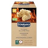 STARWAX Anzündwolle Grill, Kamin und Ofen 50er-Pack