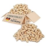 FABRIKVERKAUF Öko-Anzündwolle (3 kg) ca. 240 Stück, auch als (5kg+10kg), ökologische Grillanzünder, Kaminanzünder, Ofenanzünder, Holzwolle, Anzünder (3kg)