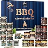 Gepp’s BBQ Adventskalender I Feinkost Kalender mit 24 Überraschungen für die Adventszeit I Geschenk für Männer & Frauen mit ausgefallenen Saucen, Gewürze, Rubs & Dips zum Kochen und Grillen