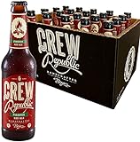 CREW REPUBLIC Fireside Red Ale Craft Bier | Leuchtend rot und fein malzig | Nach Reinheitsgebot In Bayern gebraut | Inkl.1,60€ Pfand (20x0,33l)