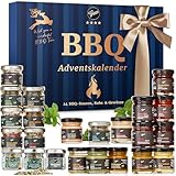 Gepp’s BBQ Adventskalender I Feinkost Kalender mit 24 Überraschungen für die Adventszeit I Geschenk für Männer & Frauen mit ausgefallenen Saucen, Gewürze, Rubs & Dips zum Kochen und Grillen