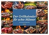Der Grillkalender für echte Männer (Wandkalender 2026 DIN A3 quer), CALVENDO Monatskalender