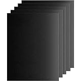 SPGOOD BBQ Grillmatte, Antihaft Grillmatten Grillplatte Gasgrill, Backpapier Wiederverwendbar,für Holzkohlegrill, Elektronischen Grill, PFOA-Frei über (40x32 cm (5er Set))