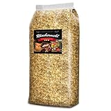 EVERSMOKE Premium Räuchermehl & Räucherchips aus Buche - 15kg - Verschiedene Körnung - zum Heißräuchern und Kalträuchern, Smoken, Grillen, Räuchern & BBQ (Chips 6,0-10,0mm)