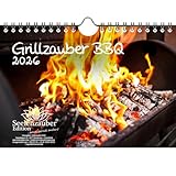 Grillzauber BBQ DIN A5 Kalender für 2026 Grill - Seelenzauber